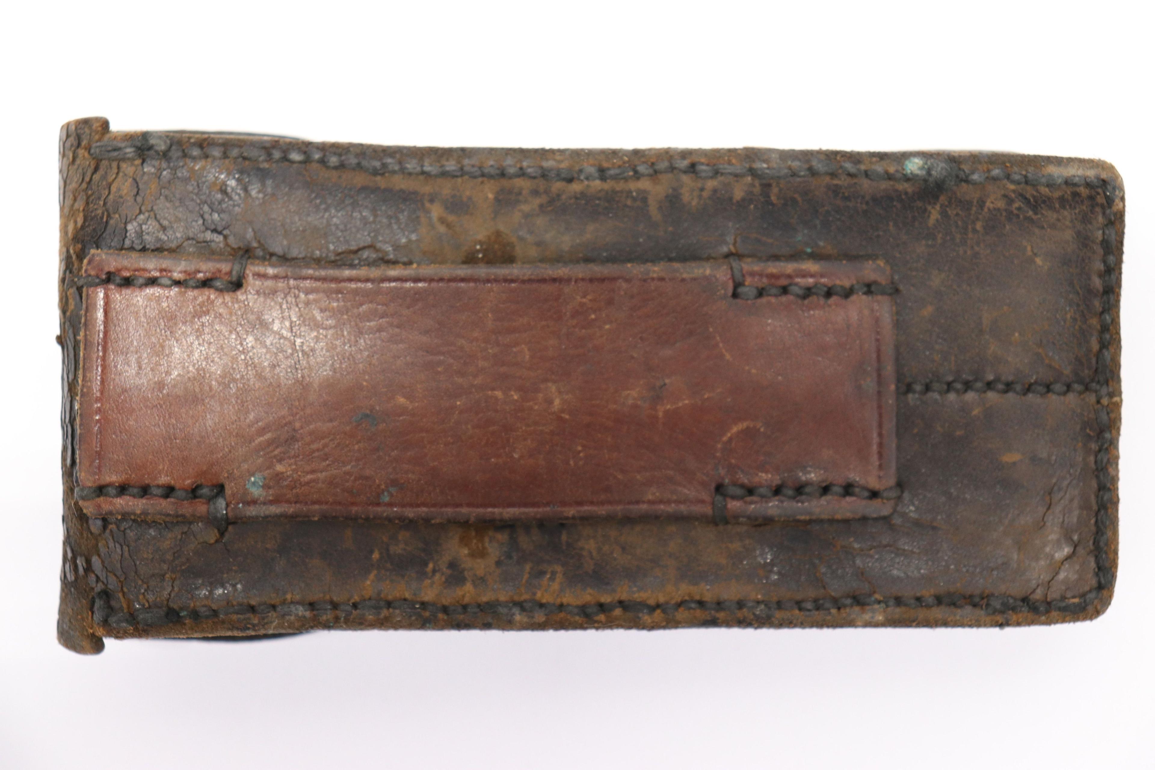 WWII German Officer's Luger Pistol Magazine Pouch