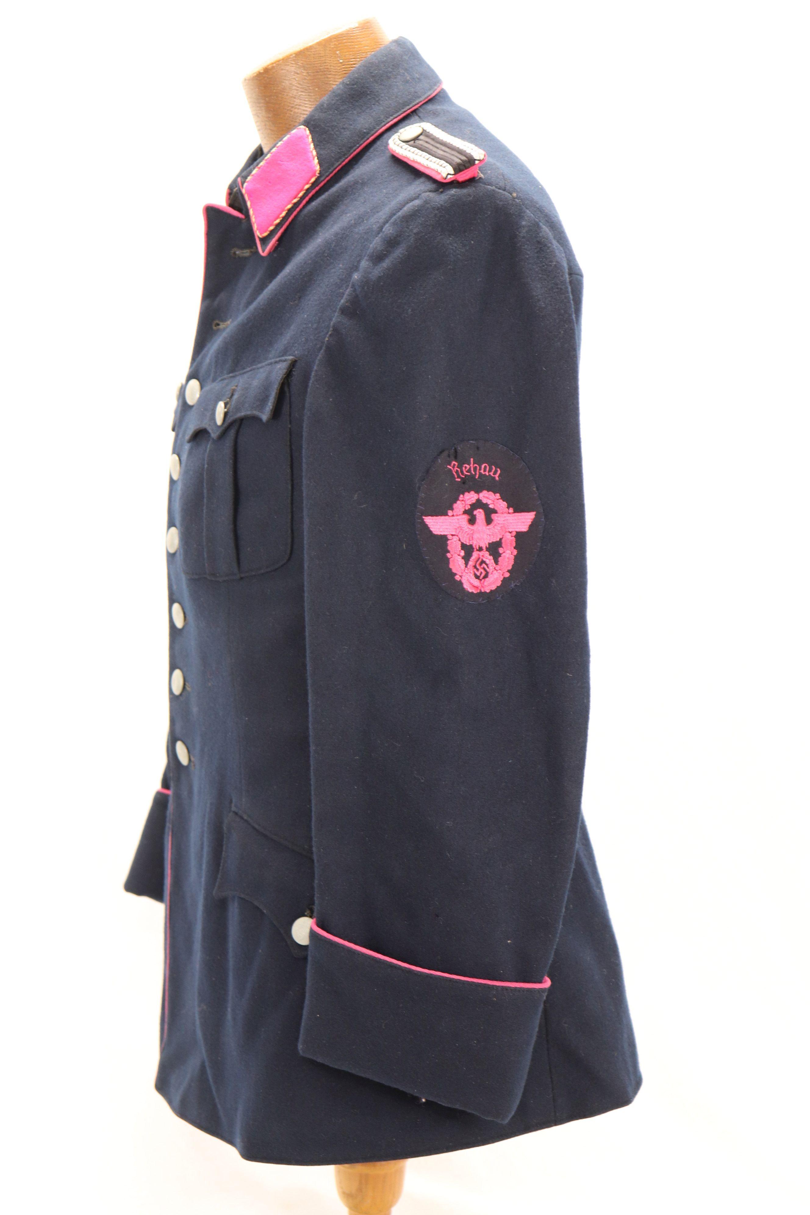 WWII German Fire Police Uniform Tunic