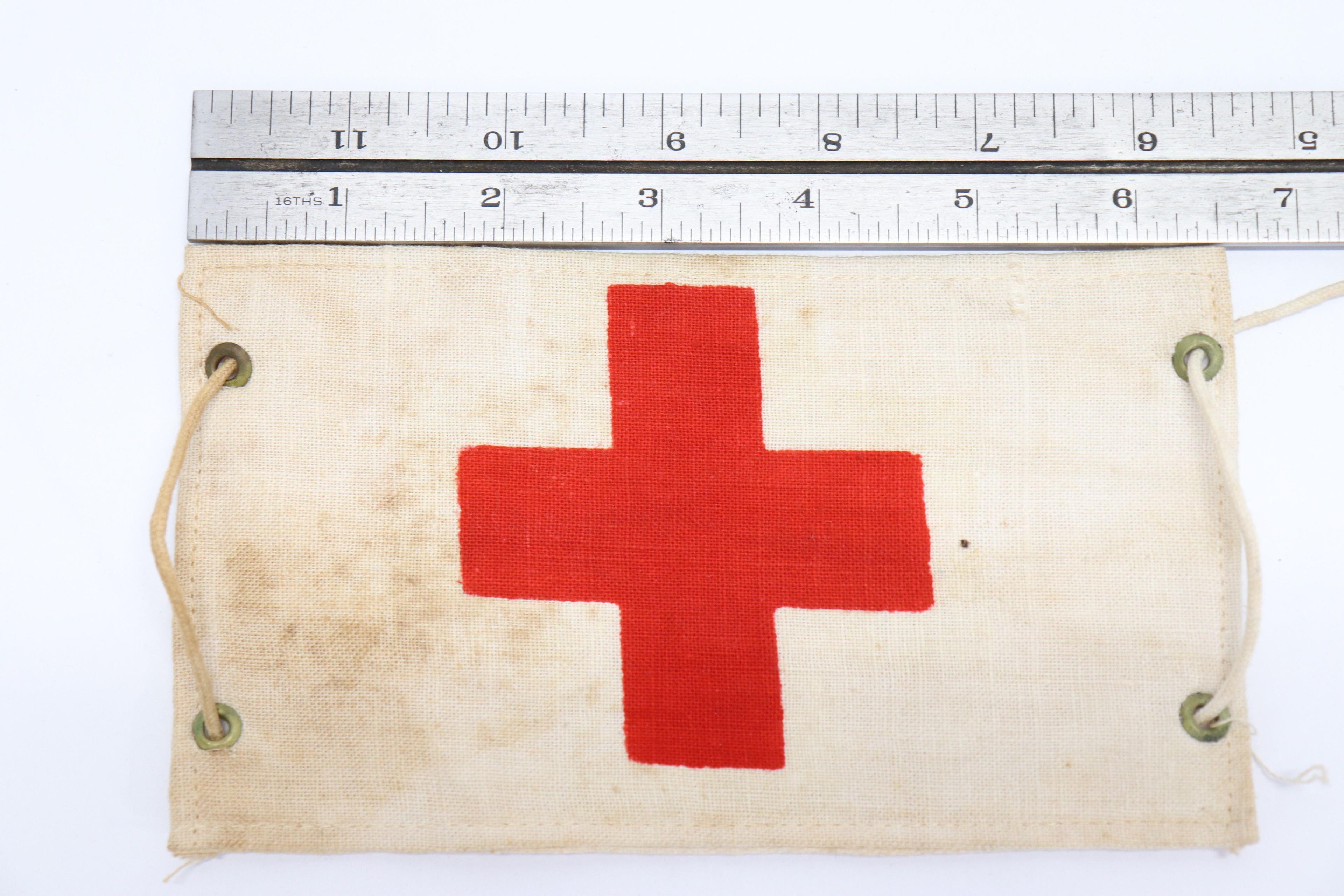 WWII Japanese Red Cross Medics Armband