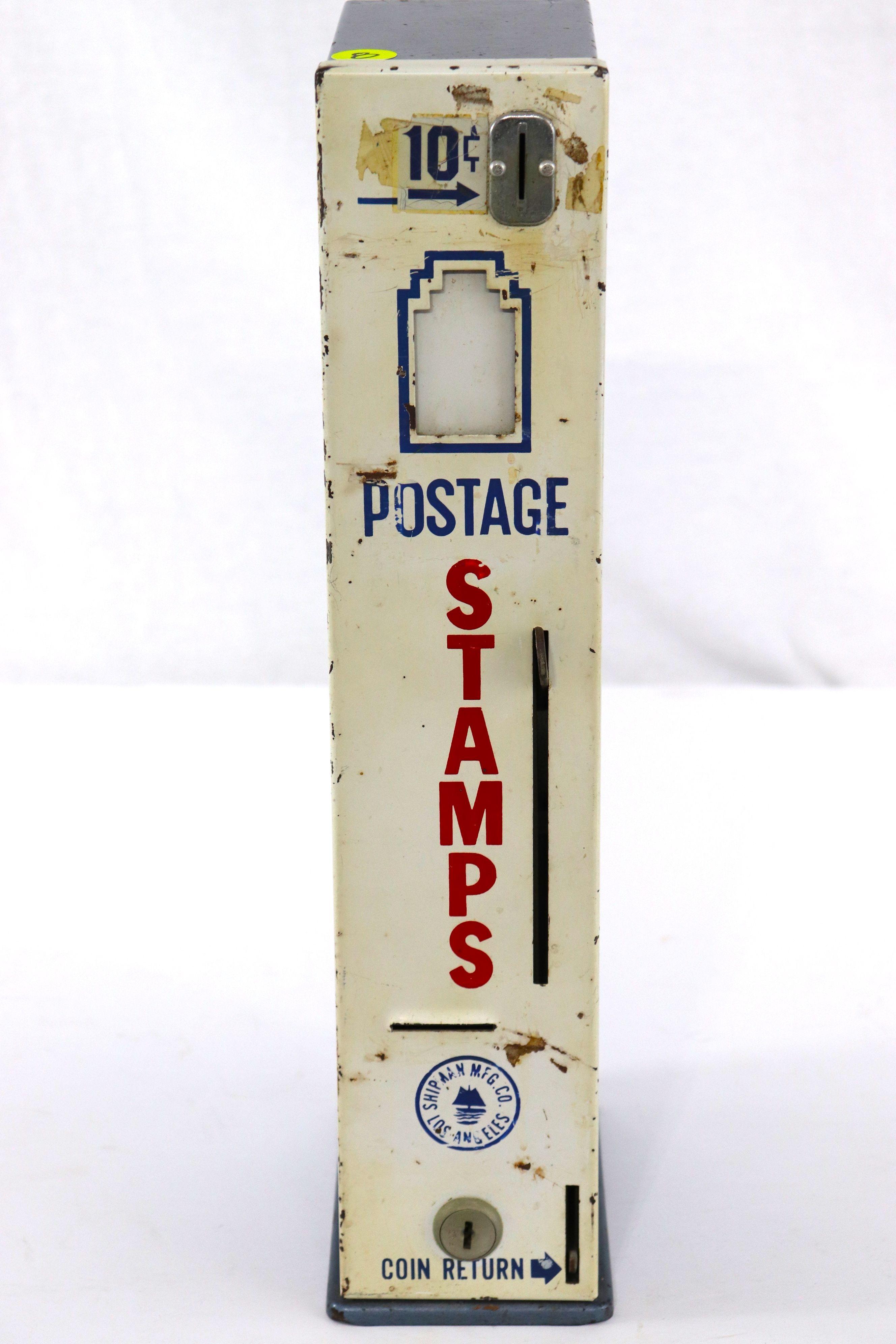 Vintage Postage Stamp Machine