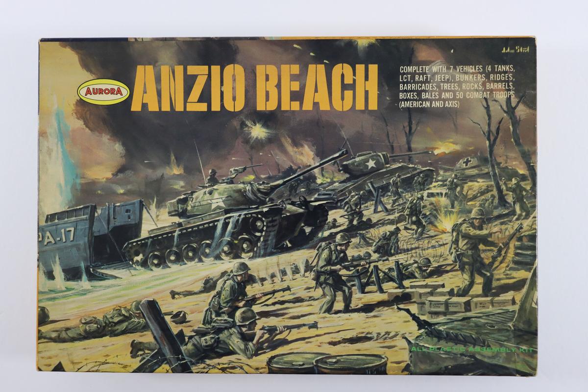 1967 Aurora "Anzio Beachhead" Model Kit