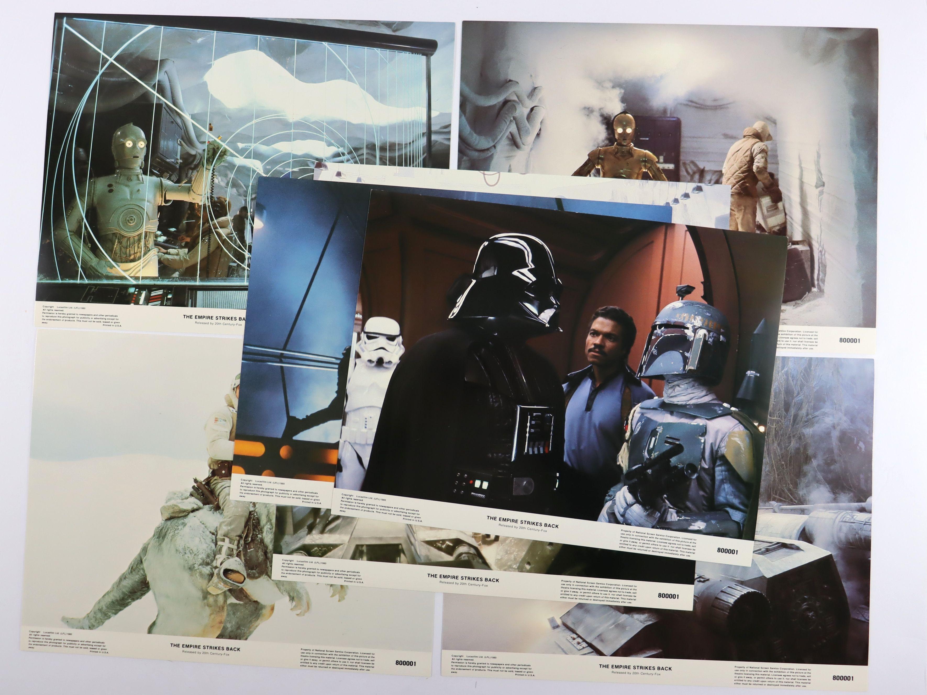 Empire Strikes Back 11 X 14 Lobby Cards