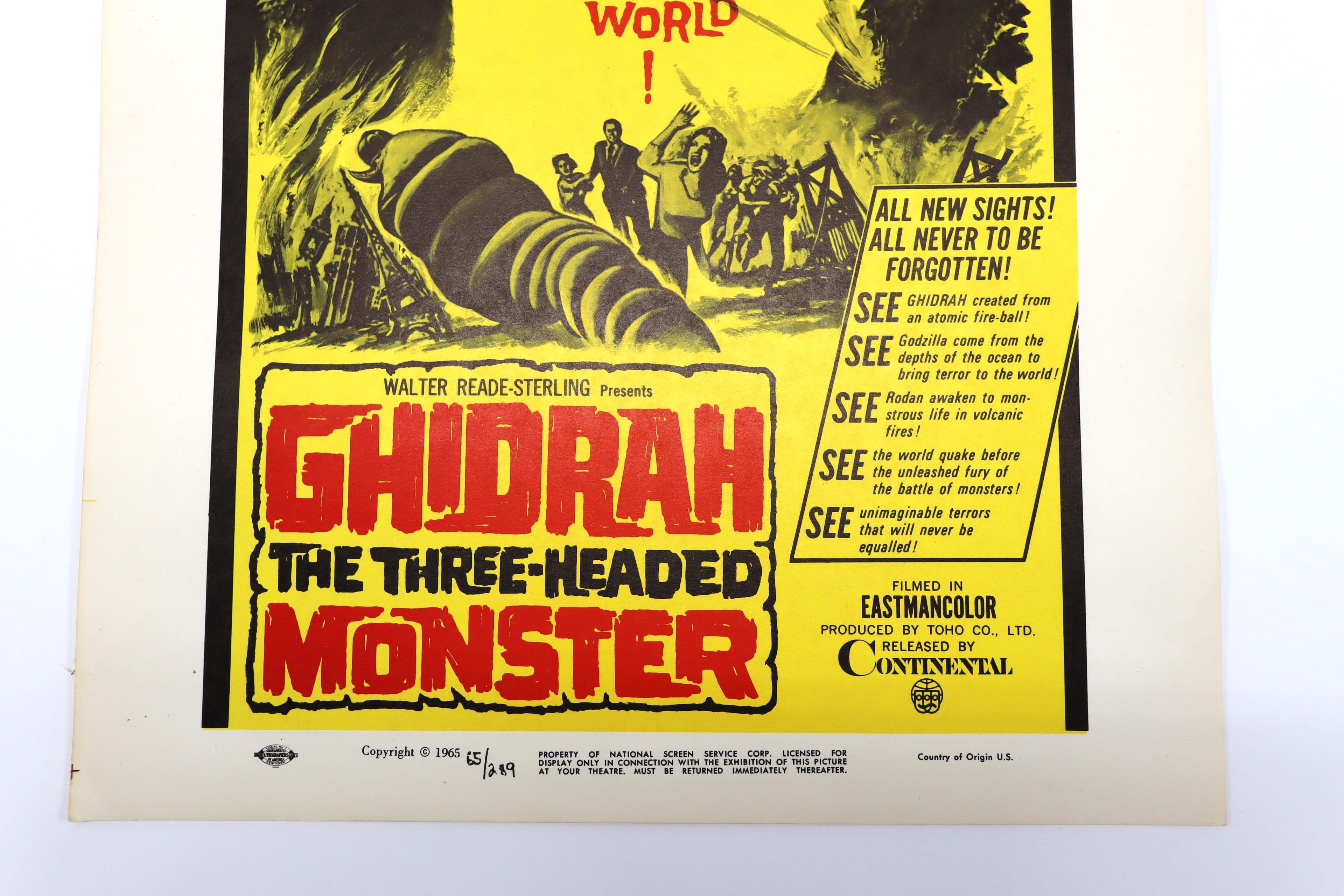 Ghidrah! The Three Headed Monster WC