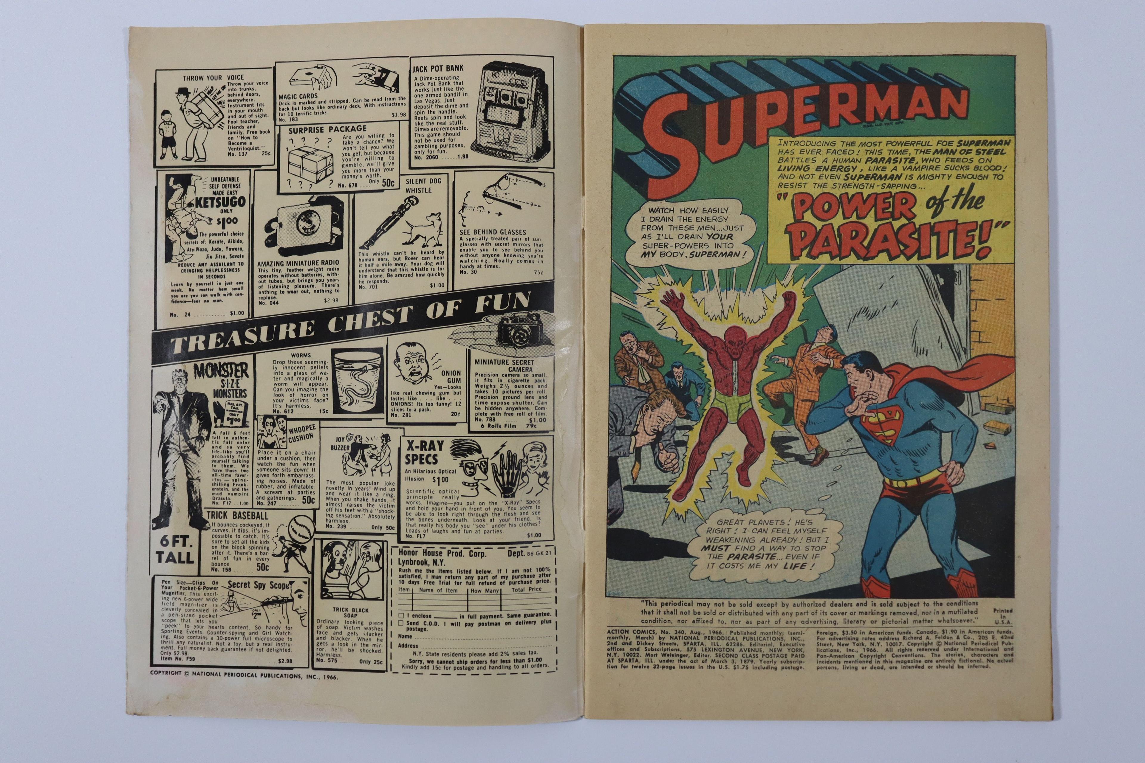 Action Comics #340/1966/Key Issue