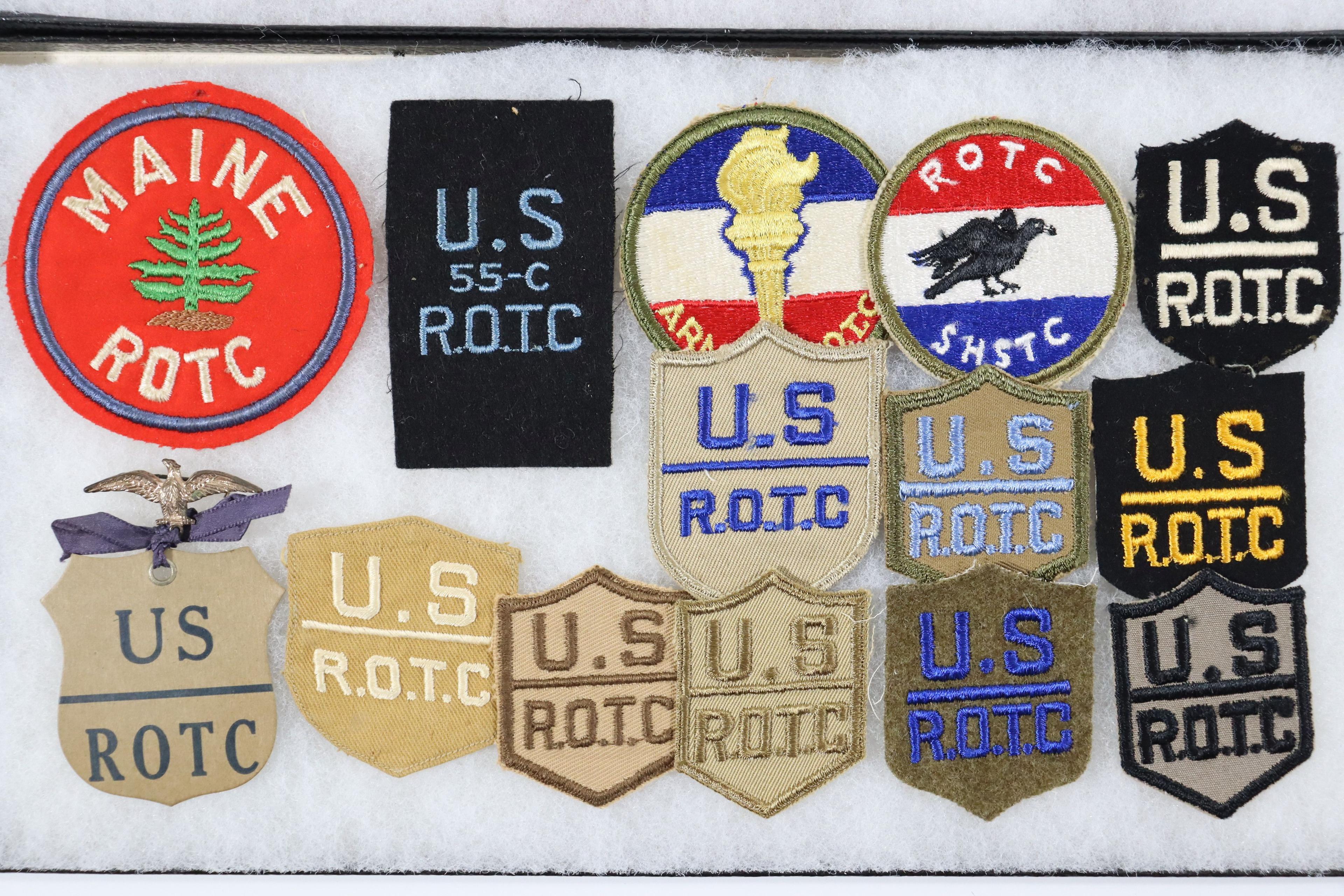 Rare Collection of US Military ROTC Patches