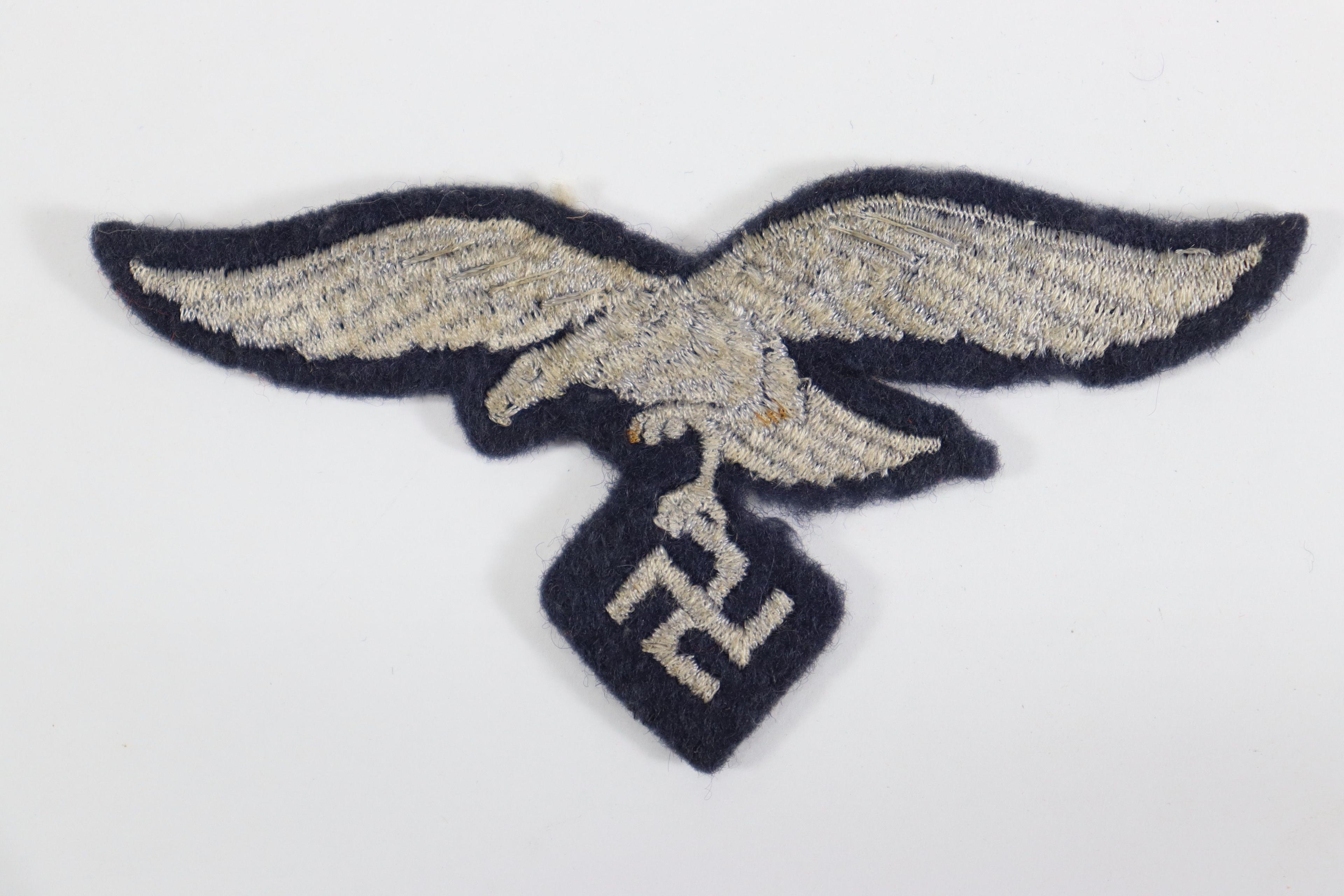 WWII Nazi Luftwaffe Cloth Eagle