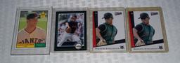 4 Madison Bumgarner Rookie Cards Giants 2010 Heritage Bowman Tristar RC