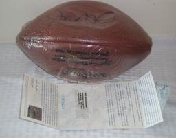 Official Wilson NFL Football Autographed Signed Joe Montana 49ers HOF Sealed UDA Upper Deck COA