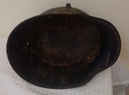 Vintage Original World War 1914-1918 WWI 1 I German Military Helmet No Liner Rare Metal Darth Vader