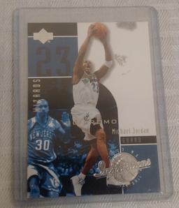 Rare 2002-03 Upper Deck UD Inspirations Michael Jordan NBA Basketball Card Promo Wizards HOF