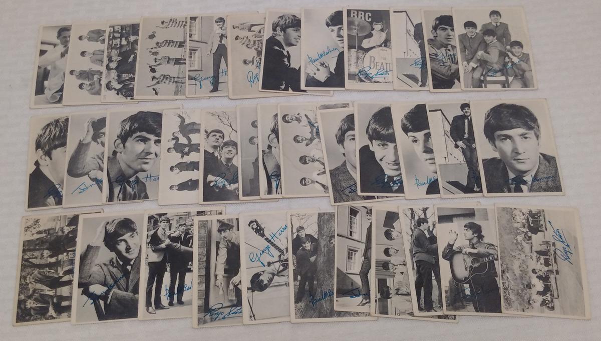 Vintage 1964 Topps Beatles Series 1 Card Lot 36 Cards Starter Set All Different 36/60