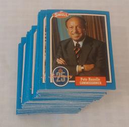 Vintage 1988 Swell NFL Football Greats Complete Card Set 144 Cards