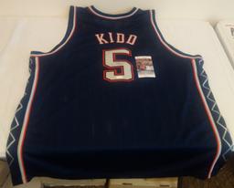 Jason Kidd Autographed Signed Nets NBA Basketball Jersey Signed JSA COA Reebok