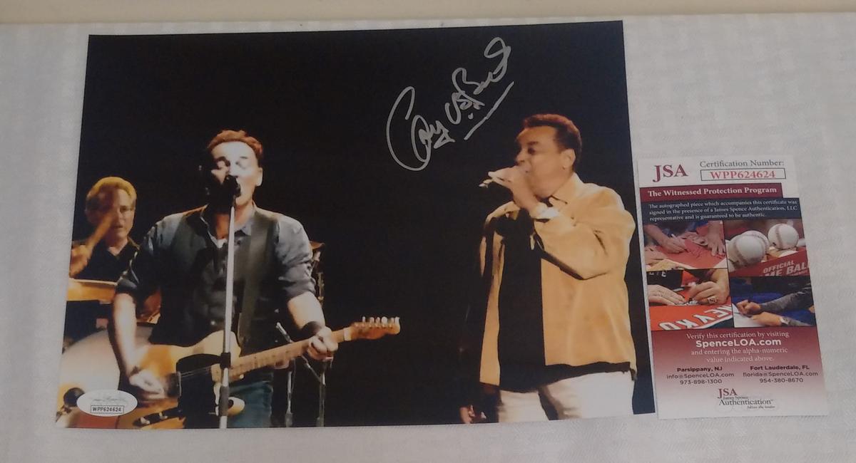 Gary U.S. Bonds Autographed Signed 8x10 Photo JSA COA Musician Bruce Springsteen ghary