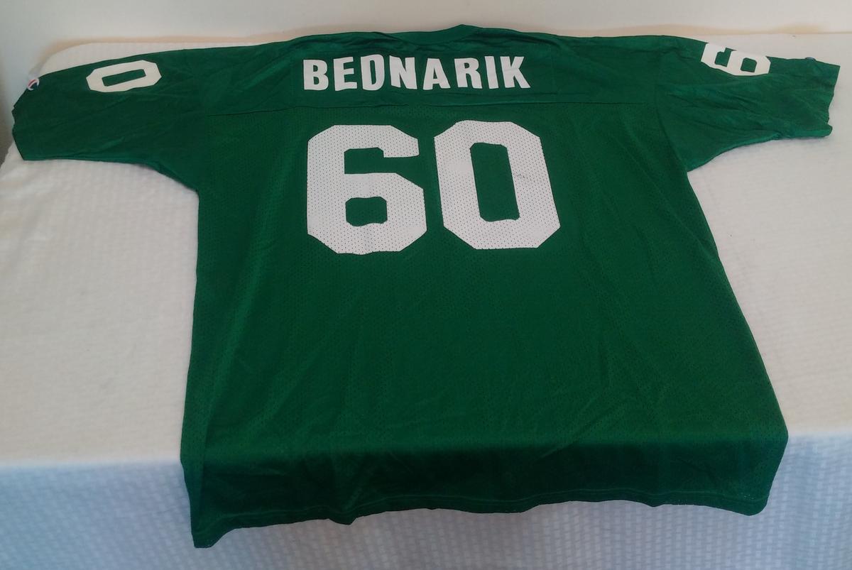 Vintage Champion Mesh NFL Football Jersey Chuck Bednarik Eagles 1990s Size 52