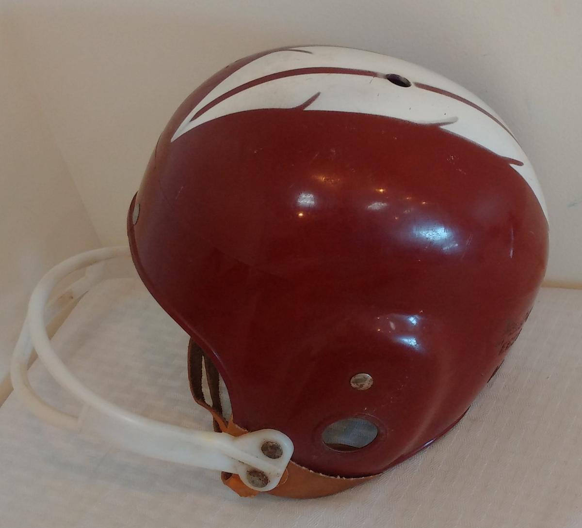 Vintage 1950s 1960s NFL Football Washington Redskins Throwback Helmet FullSize Medium MacGregor E69G