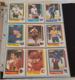 Vintage 1986-87 OPC O Pee Chee NHL Hockey Card Complete Set #1-264 NRMT Patrick Roy PSA 7 Lemieux