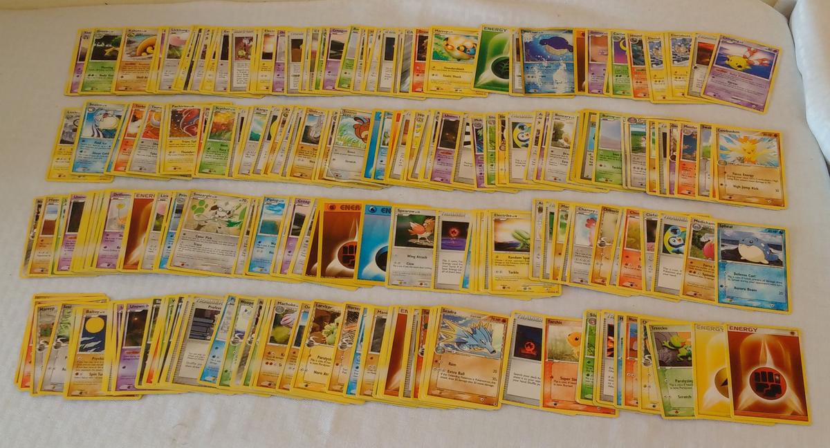 Approx 220 Pokemon Card Lot CCG Cards Bulk Dealer Lot 1999 2000 2006 2007 2008 2010 Many NRMT