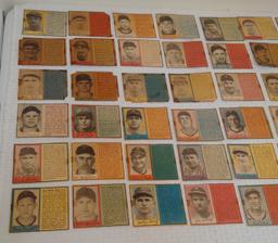 74 Vintage 1949 Philadelphia Bulletin Newspaper Cutout Card Lot Phillies A's Nellie Fox Ashburn Mack