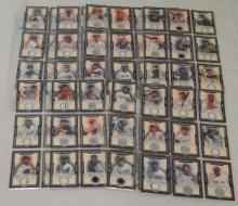 Rare Complete Insert Set 2007 Upper Deck Masterpieces Relic Game Used Jersey Captured On Canvas MLB