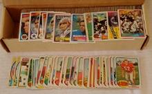Approx 800 Vintage 1970s 1980s Topps NFL Football Card Lot w/ Stars HOFers
