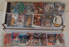 2 Row NBA Basketball Card Lot Top 50 All Time Scorers Toploaders Jordan LeBrone Kobe Curry Kareem
