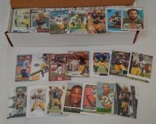 800 NFL Football Card Lot All Green Bay Packers Rodgers RC Favre Adam Love Wood Adderley Patch