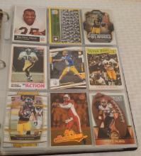 640 NFL Football Card Album All Pittsburgh Steelers Big Ben Bradshaw Pickett RC Franco Najee Rookie