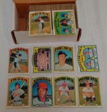 300+ Vintage 1972 Topps MLB Baseball Card Lot Starter Set w/ High Numbers Fisk Rookie RC Kaline HOF