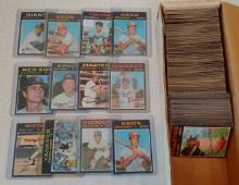 400+ Different Vintage 1971 Topps MLB Baseball Card Lot Commons Okay Stars HOF Recolored Starter Set