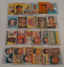 Vintage 1950s Topps MLB Baseball Card Lot Stars HOFers 1953 1955 1956 1957 1958 1959 Snider Doby Klu