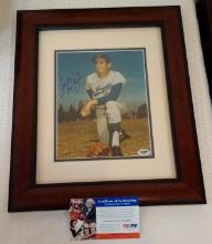 Sandy Koufax Autographed Signed 8x10 Photo Framed Matted PSA Dodgers HOF