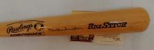 MLB Baseball Autographed Signed Full Size Wooden Baseball Bat COA Rawlings Duke Snider Dodgers HOF