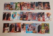 32 Michael Jordan NBA Basketball Card Lot MLB Baseball Hoops 1990 SCD Magazine Rookie Sox Bulls