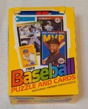 1989 Donruss MLB Baseball Card Wax Box 36 Factory Sealed Packs Stars Rookies HOFers