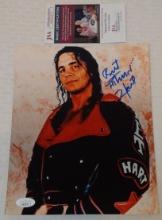 Bret Hitman Hart Autographed Signed JSA COA WWF Wrestling 8x10 Photo WWE WCW nWo 1990s HOF
