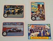 Vintage 1988 Maxx NASCAR Dale Earnhardt Sr 4 Different Card Lot NRMT # 38 #45 #54 #87 RC Rookie HOF