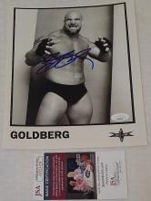 Bill Goldberg Autographed Signed JSA COA 8x10 Photo WWF WWE Wrestling WCW HOF NFL Football Falcons
