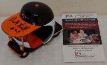 1/1 Dick Hall Autographed Signed MLB Baseball JSA Die Cast Dugout Car Orioles Rare Metal