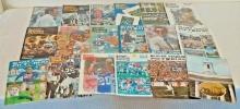 18 Vintage Penn State Program Magazine Lot Paterno All 1980s College Football PSU Marino