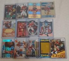 13 Different Jerry Rice Insert Card Lot DieCut 49ers NFL Excelerators Fleet Diamond Football HOF