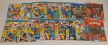 15 Sealed w/ Card Comic Book Lot 1992 Marvel X-Men X-Force Robin Iron Man Hulk Non Sport