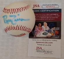 Ryan Zimmerman Autographed Signed Senators Minor League Baseball JSA COA Rookie MiLB Nationals Minor