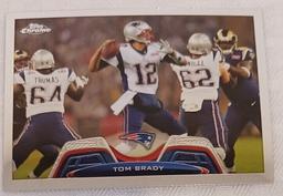 15 Different Tom Brady Topps Chrome NFL Football Card Lot 2003 2004 2005 2006 2008 Insert NRMT