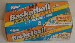 Vintage 1992-93 Topps NBA Basketball Complete Set Factory Sealed Jordan Shaq RC Gold Rookies HOFers