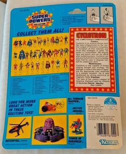 Vintage 1985 Kenner DC Super Powers Figure MOC 33 Back Rare Cyclotron Higher Grade AFA Ready Toy