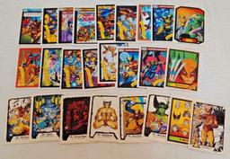 25 Different Vintage Marvel Wolverine Card Lot X-Men 1987 1989 1990 Colossal Impel Early Issue Rare