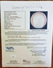 25 Signatures JSA LOA Vintage 1946 NY Giants Baseball Team Signed Autograph Ott Mize Lombardi MLB