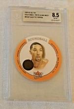 2003 Ultra NBA Basketball GU Roundball Disc Relic Jersey Insert Scottie Pippen BGS Slabbed HOF Bulls