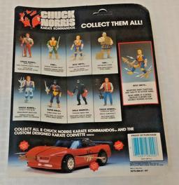 Vintage 1986 Kenner Figure MOC Chuck Norris Karate Reed Smith UnPunched Complete Action Toy